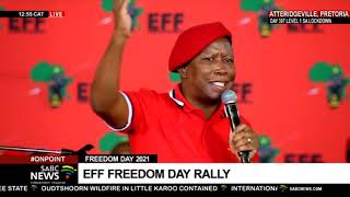 EFF Freedom Day rally address by its CIC Julius Malema