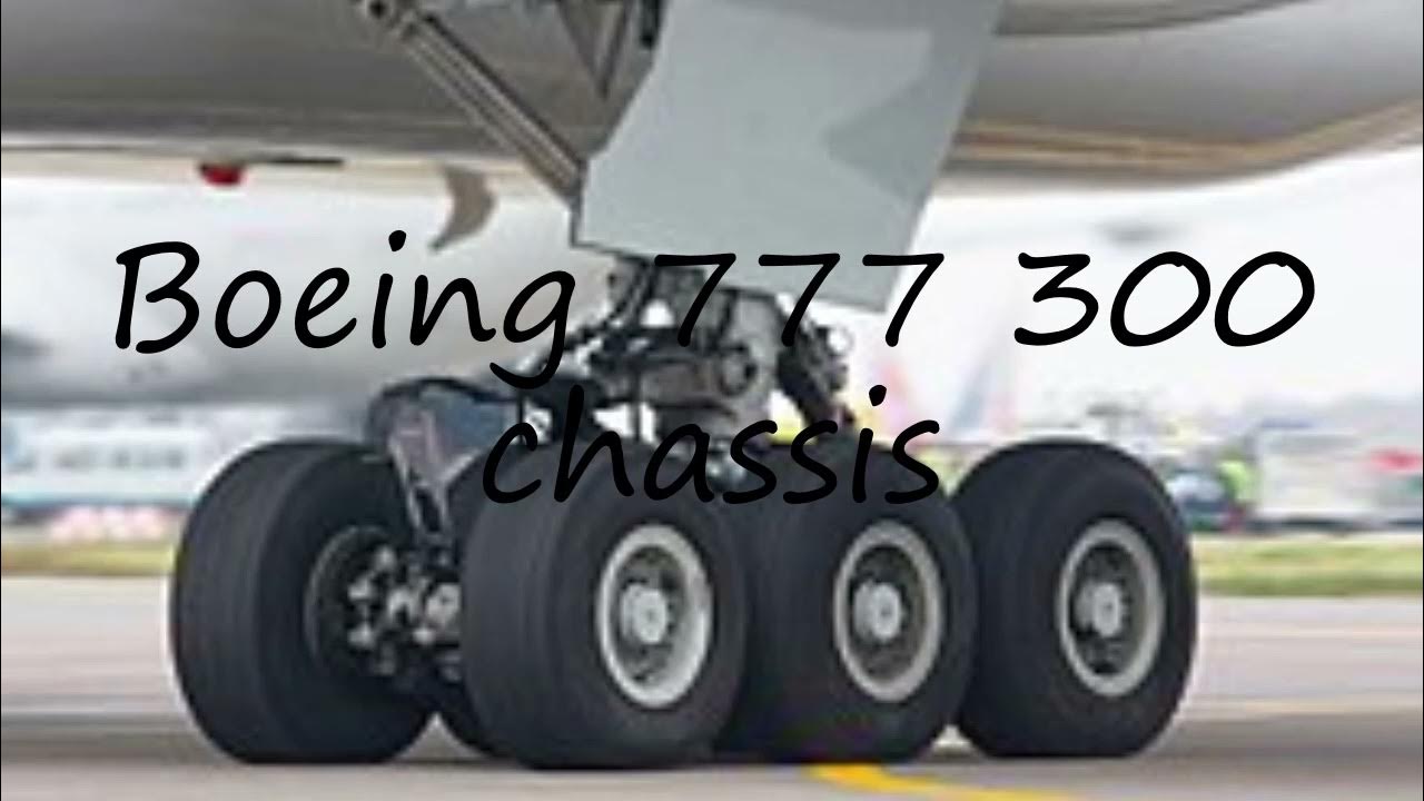 How to pronounce Boeing 777 300 chassis in English? YouTube