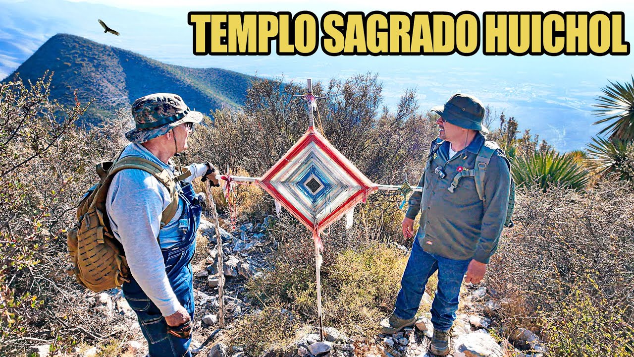Rituales HUICHOLES ancestrales en un TEMPLO SAGRADO