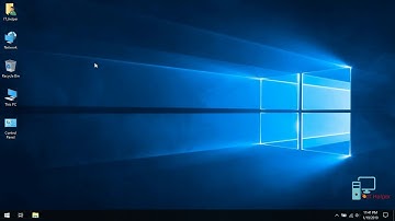 How to show/hide default desktop icons in Windows 10 OS