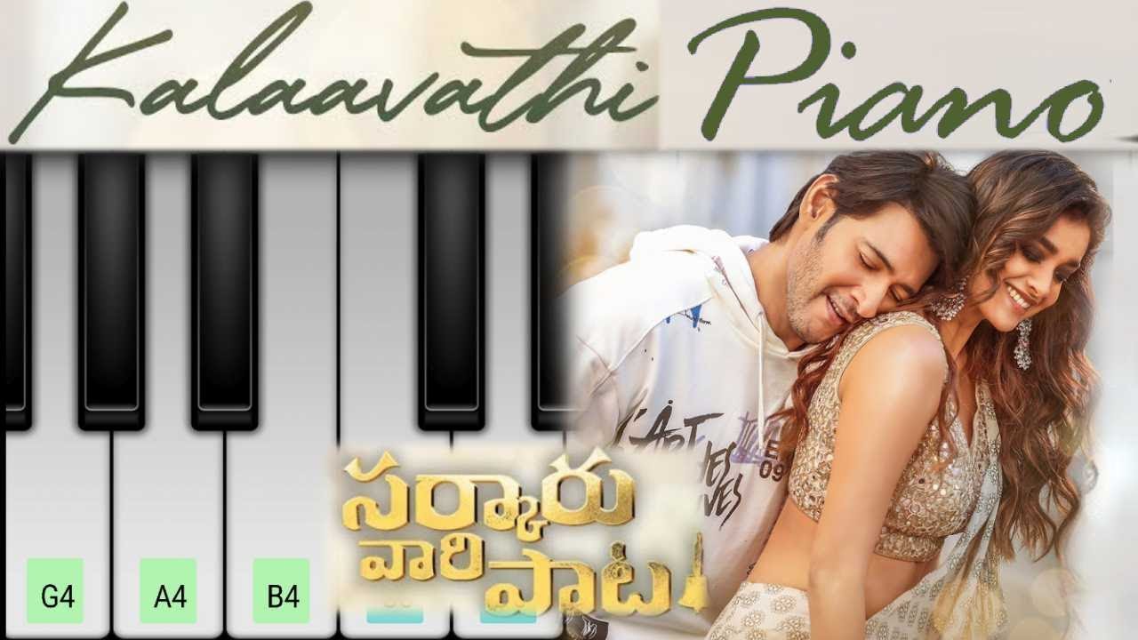 KALAVATHI Piano Cover Easy Keyboard Notes Walk Band Tutorial Telugu