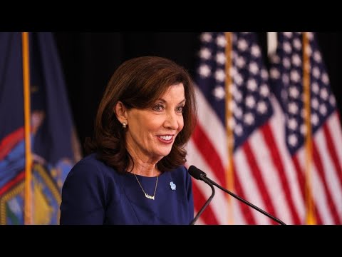 NY Gov. Kathy Hochul Gives COVID Progress Briefing - YouTube