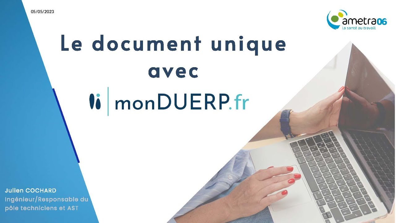 Page De Garde Duerp Comment réaliser mon DUERP en ligne - YouTube