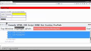 SeleniumWebDriver Xpath Part1
