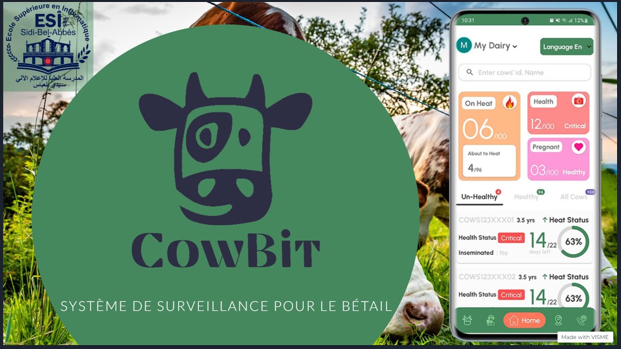 Cowbytes Example CowBit - The ultimate livestock monitoring system - YouTube