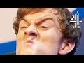 James acaster being chaotic good on channel 4 shows for nearly 30 minutes