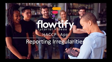 HACCP App - Reporting Irregularities (ID 65004)