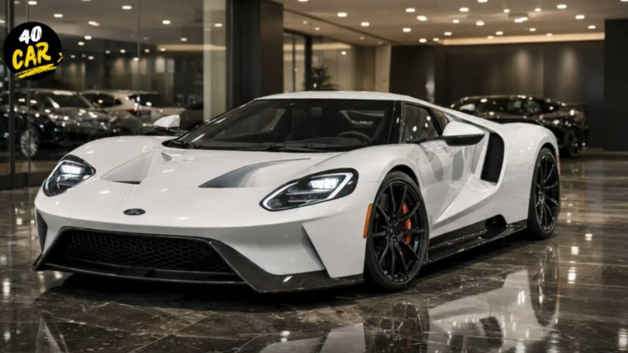 Ford GT Hypercar | Front, Rear, Interior & Engine View