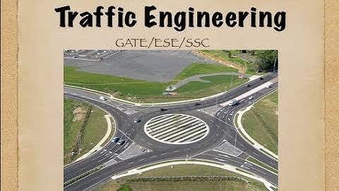 Webster method | Traffic Engineering  | Civil | GATE | ESE | Vishal Sir | ERP Bhopal