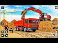 Real City Construction Simulator 3D - City Road Builder Excavator Trucks - Android Gameplay