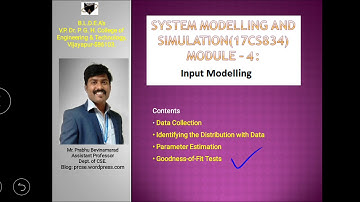 MODULE 4_2: INPUT MODELING STEPS EXPLANATION