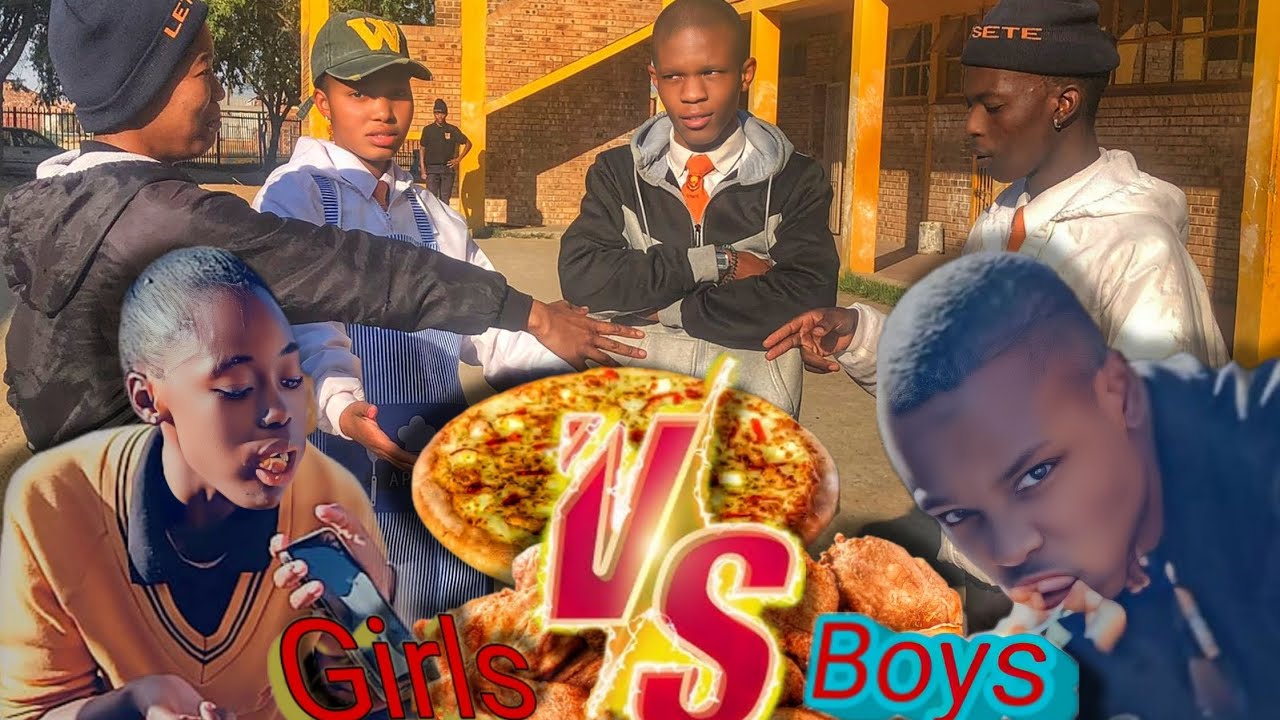 Shocking High School Food Challenge: Rock paper scissor 🥵🤯