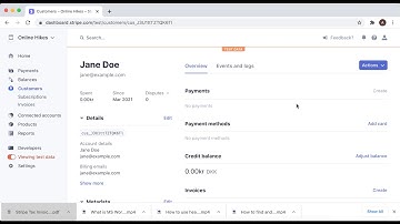 How to manually add a customer in Stripe?