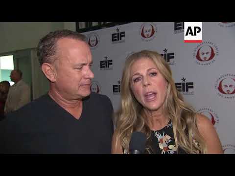 Tom Hanks is peak Tom Hanks as he cries about how much he ...
