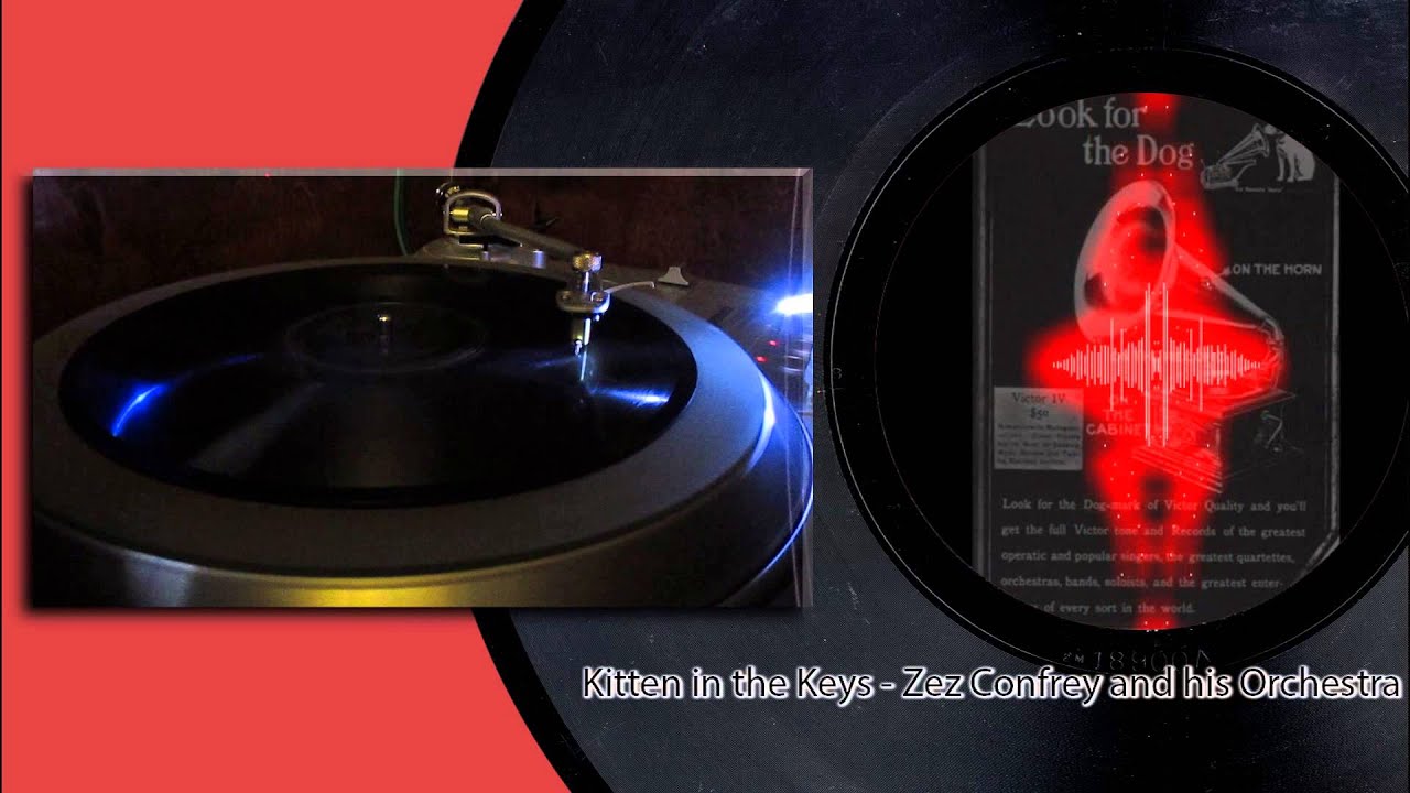 Kitten on the Keys - Zez Confrey and his Orchestra - 1922 - YouTube