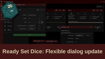 Ready Set Dice - New flexible dialogs