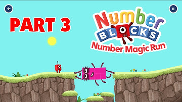 Numberblocks Magic Run game playthrough on Cbeebies Go Explore app PART 3 | Playtime Club TV
