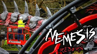 Our FINAL Nemesis Reborn Construction Update! Alton Towers 8th March 2024