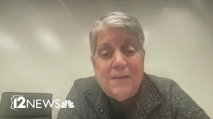 Former Arizona Governor Janet Napolitano shares ad...