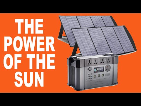 The Power of the SUN !!! ALLPOWERS S2000 Pro Portable Power Station with 200W Solar Panels Review