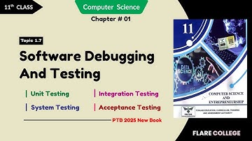 Software Debugging and Testing | 11th Class (1st Year) Computer Science