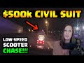 $500k CIVIL LAWSUIT - POLICE CHASE DISABLED WOMAN ON MOBILITY SCOOTER