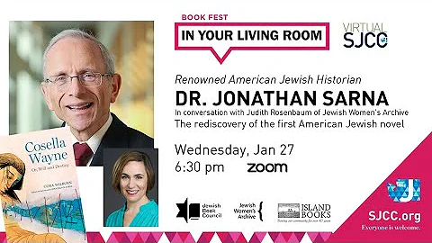 SJCCtv Replay: Book Fest with Dr. Jonathan Sarna (...