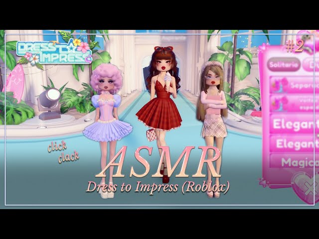 ASMR ✧ Shall we play Dress to Impress? (Roblox) 👒🩰 Dress to Impress #2 [Binaural]