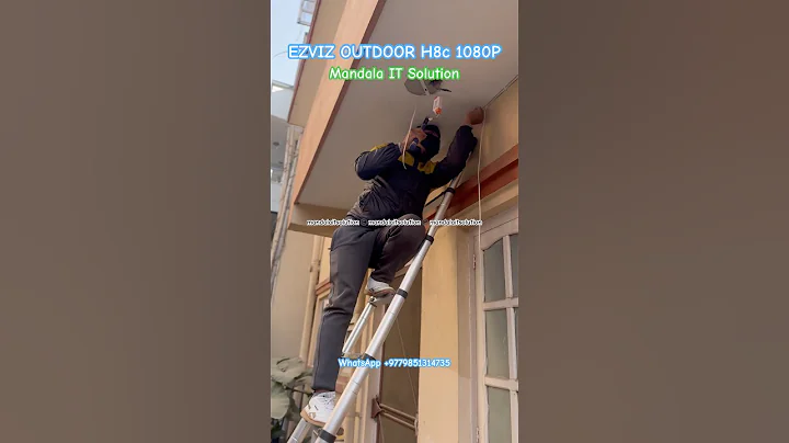 Ezviz H8c Installation #ezviz #cctv #wirelesscamera #ezviznepal #shorts