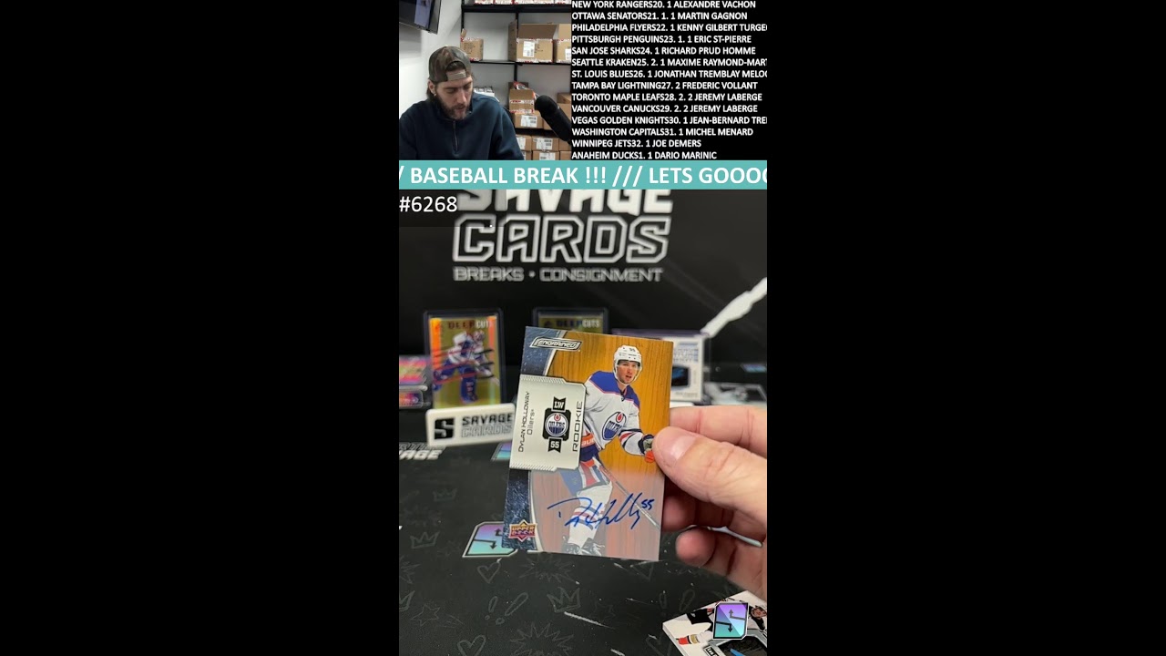 HOCKEY #6268 // BIIIGGG BOIIII // TEAM RANDOM