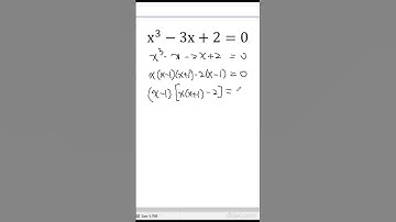Solving a Cool Cubic Equation !!