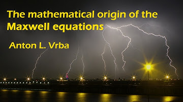 The mathematical origin of the Maxwell equations