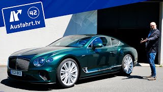 2022 Bentley Continental GT Speed - Kaufberatung, Test deutsch, Review, Fahrbericht Ausfahrt.tv