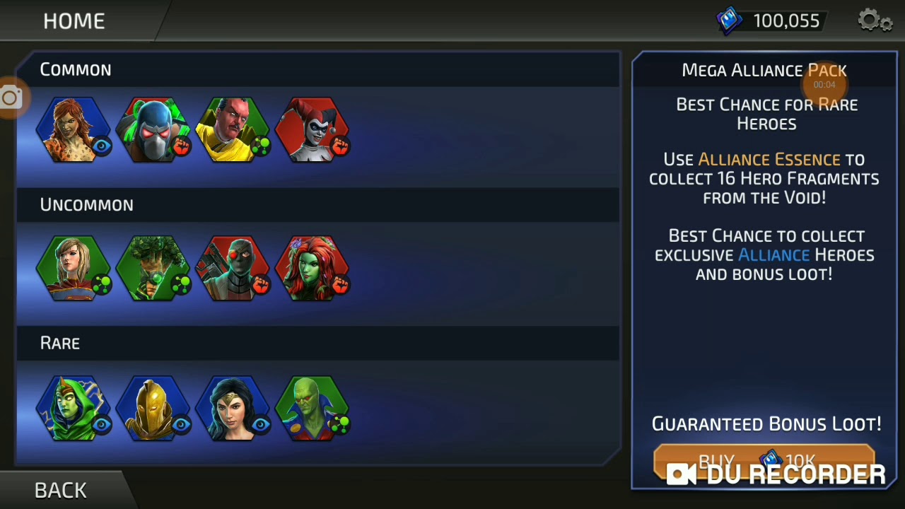 Opening up 100K Alliance points worth of packs.