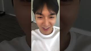 Lee Min-Ho (이민호) Instagram Live | August 23, 2019