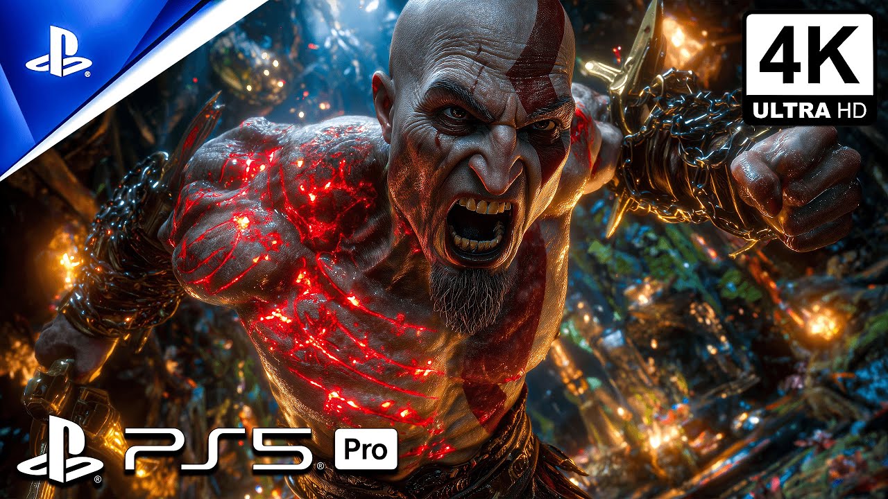 God of War 3 Remastered (PS5 PRO) - Kratos Vs. Hades Boss Fight (4K 60FPS)
