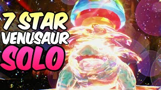 SOLO 7 Star Venusaur Raids in Pokemon Scarlet Violet