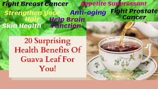 20 Surprising Health Benefits Of Guava Leaves For You! | Guava Leaf