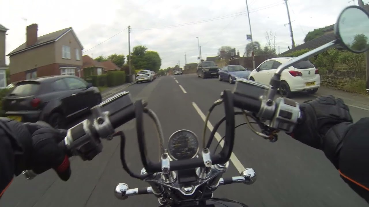Suzuki intruder 800 ride to friends
