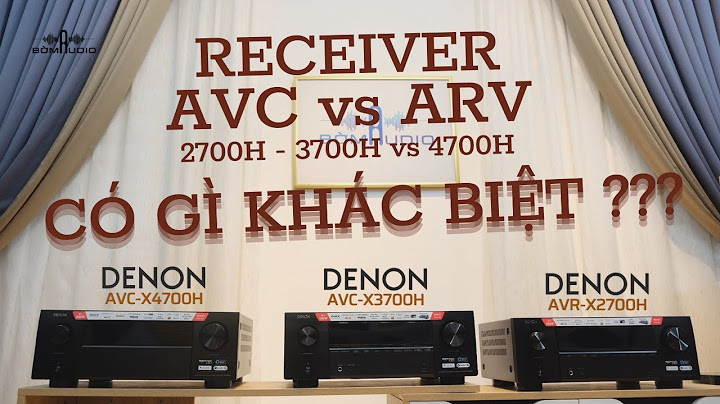 Đánh giá chất lượng receiver ampli denon avr-x2400h năm 2024