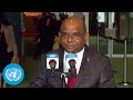 Maldives  presidentelect of the general assembly on his election  media stakeout 7 june 2021