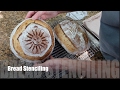 Bread Stenciling