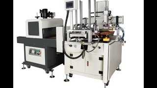 Automatic Silk Screen Printing Machine For Ruler, High Speed Ruler Screen Printing Machine