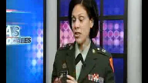Staff Sgt. Jannette Rivera (246th QM Co) interview