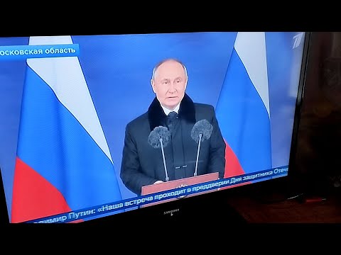 В.В. Путин. Визит на Чкаловский аэродром 21.02.2024