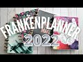 2022 Frankenplanner Setup | Happy Planner | 4 Layouts | Vertical, Lined Vertical, Dashboard, Fitness