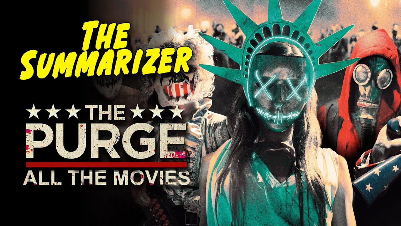 THE PURGE All 4 movies in 10 minutes Recap YouTube