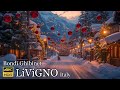 LiViGNO 🇮🇹🎄The Most Beautiful Christmas village in Italy ( Bondì Ghibinet! ) 4K 50p