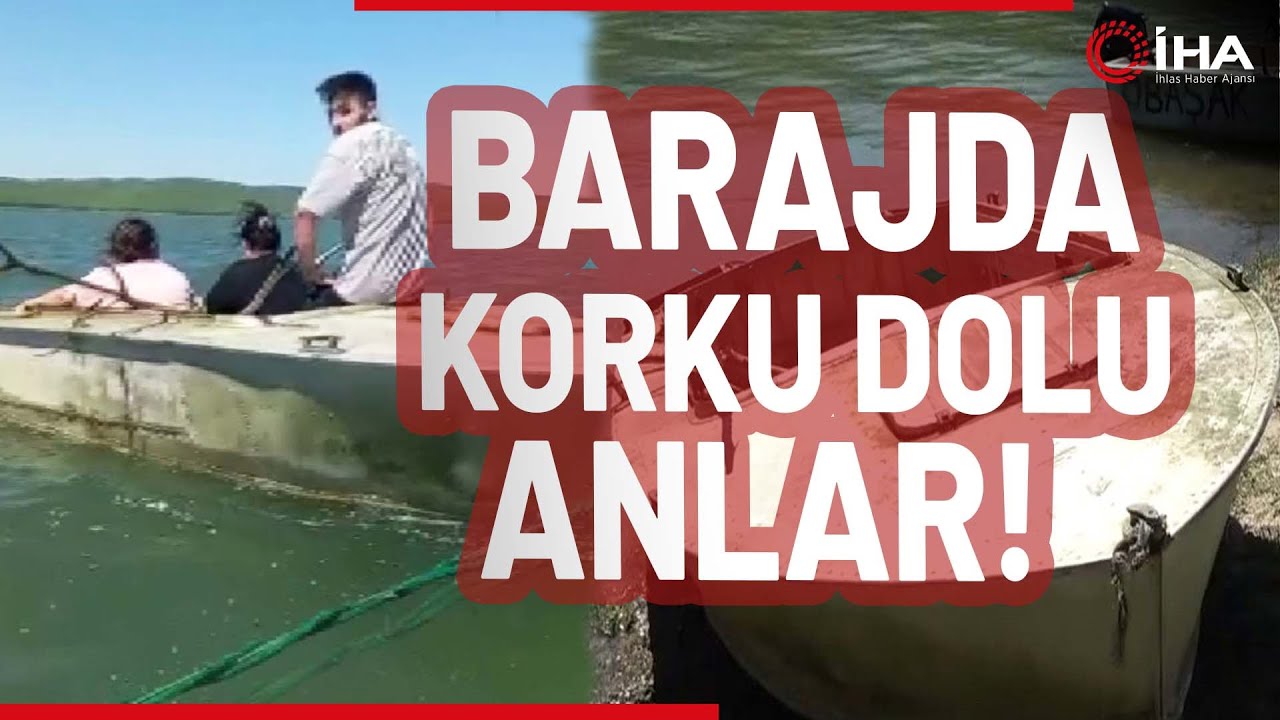 Ömerli Barajı’nda Mahsur Kalanları Kurtarma Anı Kamerada