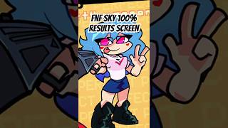 FNF SKY 100% RESULTS SCREEN #fnf #fnfmod #sky #animation FNF SKY 100% RESULTS SCREEN #fnf #fnfmod #sky #animation